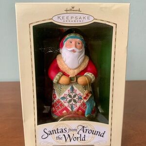 Hallmark Keepsake Ornament Santas from Around the World USA United States 2004